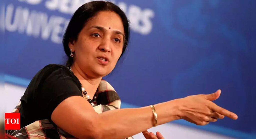 Sebi issues Rs 3.12 crore demand notice to NSE's ex-boss Chitra Ramkrishna - Times of India