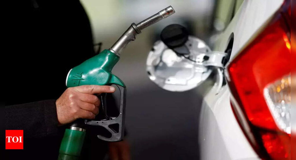 States can cut fuel taxes by Rs 2-5 per litre: SBI - Times of India