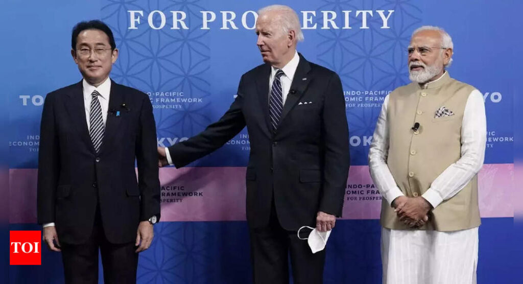 US unveils 13 nation economic pact to assert Asia leadership - Times of India