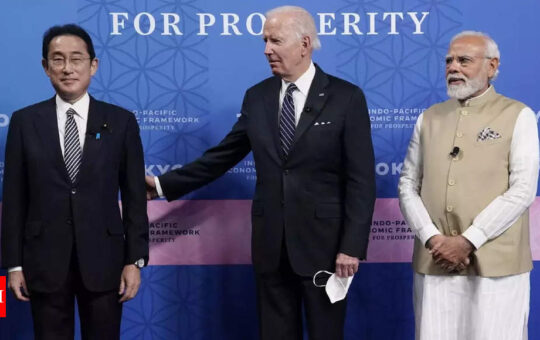 US unveils 13 nation economic pact to assert Asia leadership - Times of India