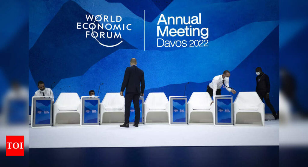 davos:  India@Davos: More investments, less conflicts, pandemic-ready infra on leaders' minds - Times of India