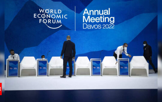 davos:  India@Davos: More investments, less conflicts, pandemic-ready infra on leaders' minds - Times of India