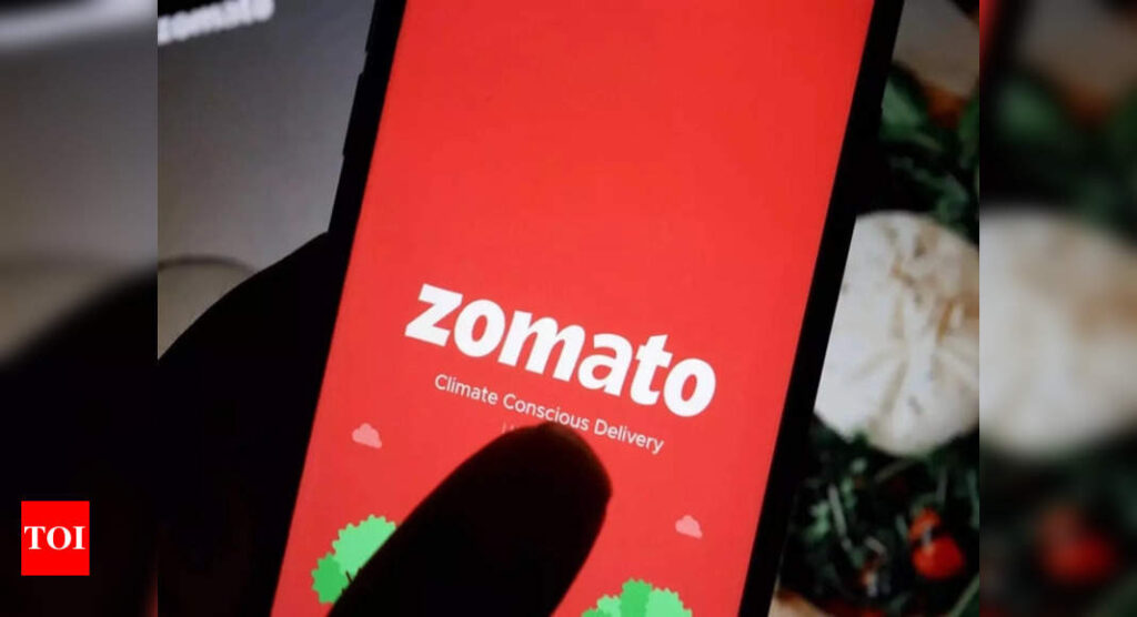 zomato:  Zomato quarterly revenue up 75% on orders, new customers - Times of India