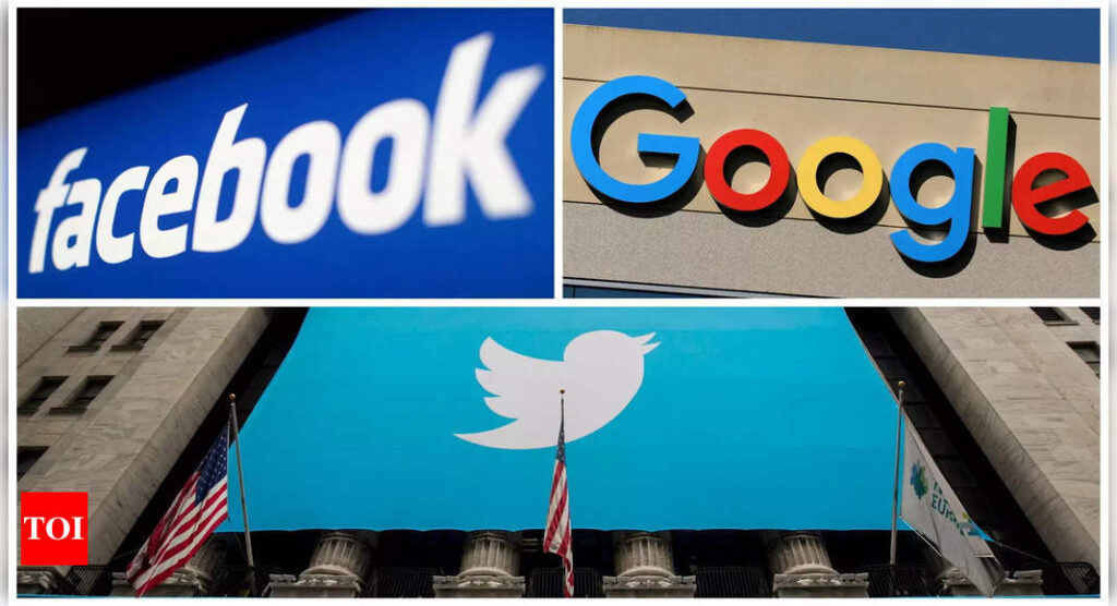 Centre seeks powers to override social media companies - Times of India