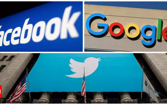 Centre seeks powers to override social media companies - Times of India