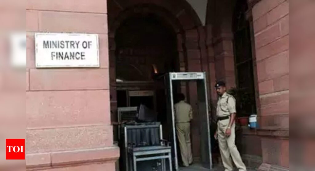 Finance Ministry asks banks to explore fintech partnership, co-lending opportunities - Times of India