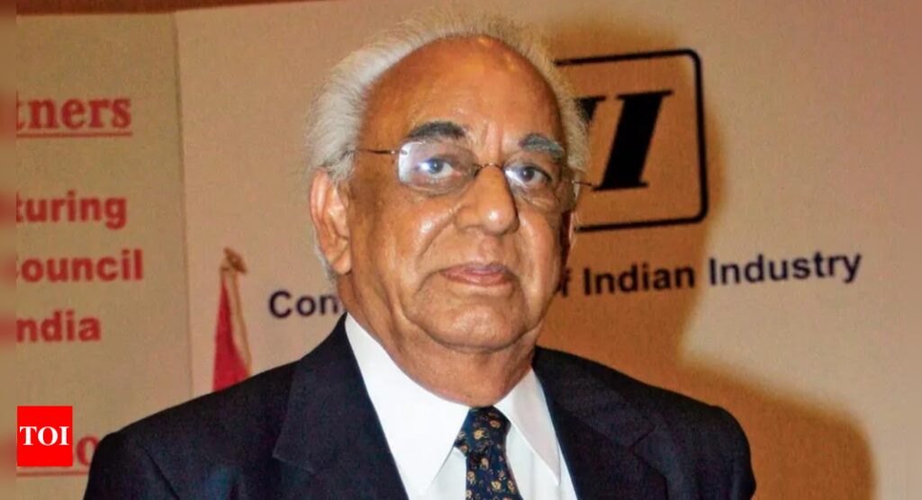 Former SAIL chairman V Krishnamurthy passes away at 97 - Times of India