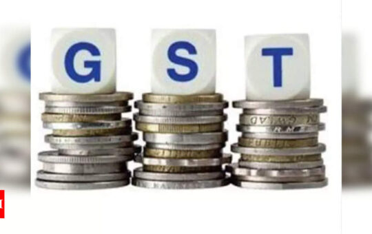 GST mop-up rises 44% to 1.4L crore, 4th highest ever - Times of India