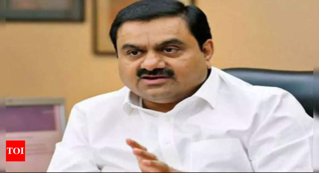 Gautam Adani: Adani commits to give away Rs 60,000 crore in charity | India Business News - Times of India