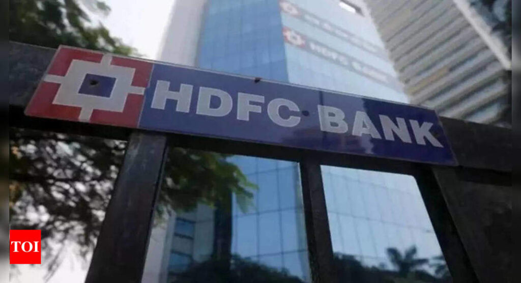 HDFC Bank hikes lending rates by 0.35%; 2nd hike in two months - Times of India