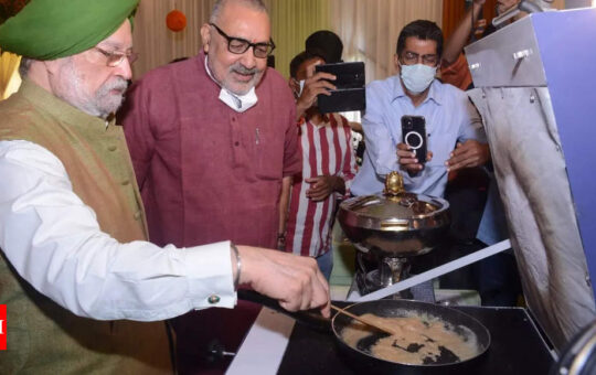 Hardeep Puri eyes solar stove to cook LPG goose, but price remains issue - Times of India