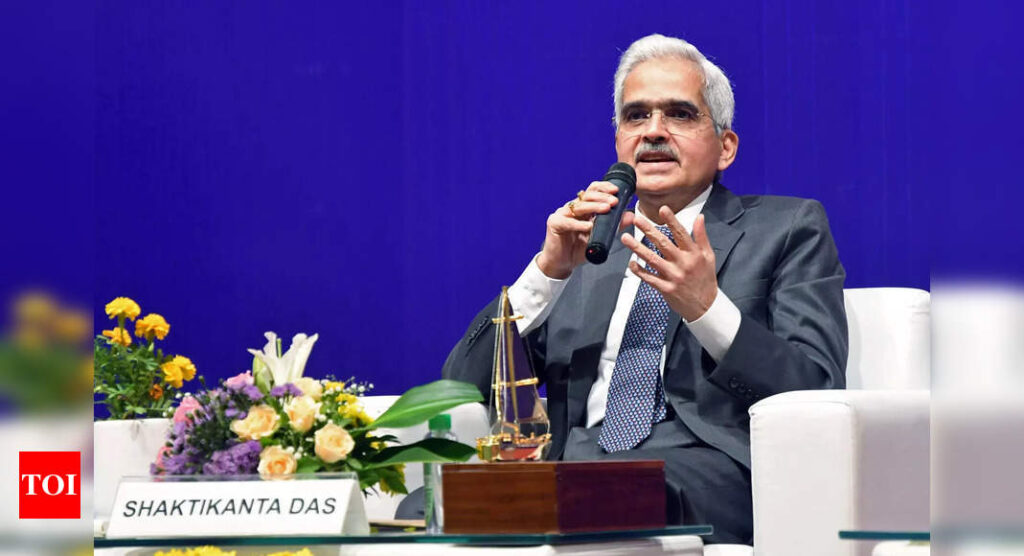 Holding back hikes saved economy: RBI governor Shaktikanta Das - Times of India