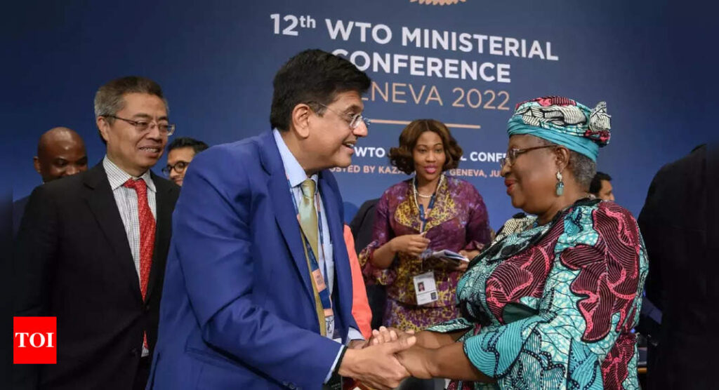 India scores big at WTO, ministerial conference sees some landmark decisions - Times of India