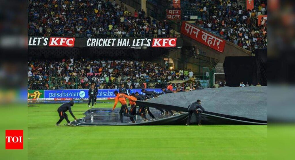 Insurers to pick up washed out T20 match’s Rs 45 crore tab - Times of India