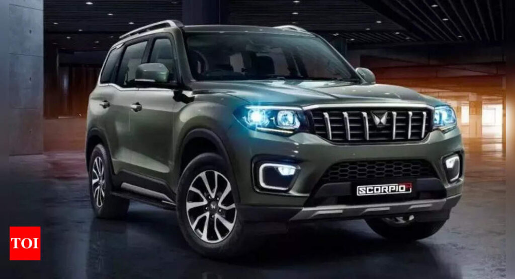 Mahindra gives Scorpio a facelift - Times of India