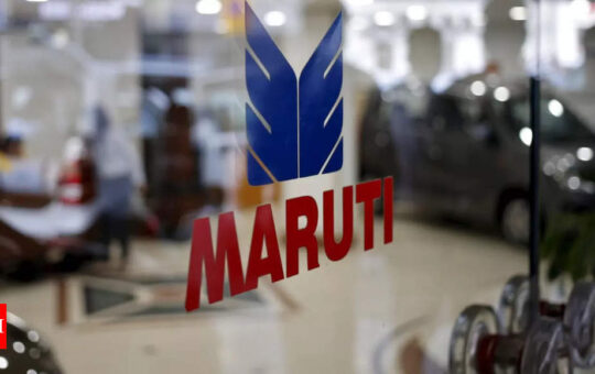 Maruti Suzuki total sales at 1,61,413 units in May - Times of India