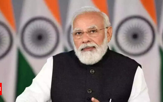 PM Modi exhorts exporters to achieve long-term export targets - Times of India