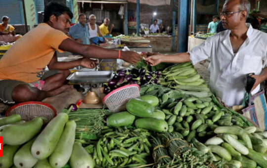 Retail Inflation Rate: Retail inflation at 7.04% in May as against 7.79% in April | India Business News - Times of India