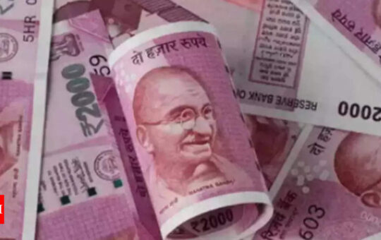 Rupee: Rupee hits record low of 78.59 against US dollar in early trade | India Business News - Times of India