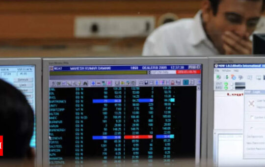Sensex Today: Sensex crashes 1,017 points dragged by IT, financial stocks; Nifty settles at 16,202 | Business - Times of India