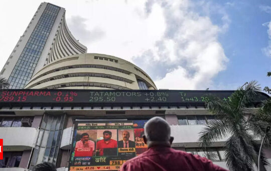 Sensex crashes 1,457 points; Nifty settles at 15,774: Top reasons for today's fall - Times of India