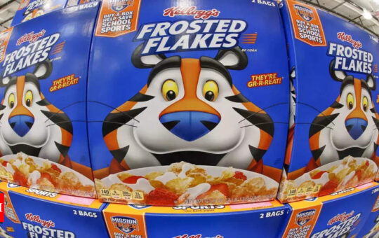 Snap, crackle, pop: Kellogg to split into 3 companies - Times of India
