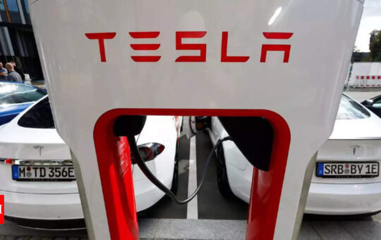 Tesla India policy executive quits after company puts entry plan on hold: Report - Times of India