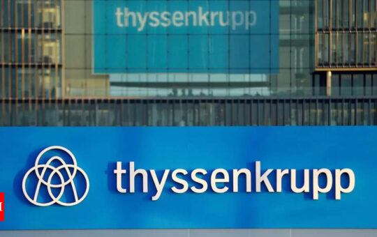 Thyssenkrupp, Tata lose fight against EU veto of joint venture - Times of India