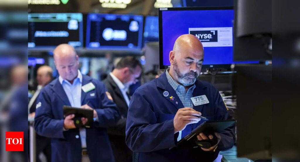 US stocks: Wall Street pulls back after last week's rally with inflation in focus - Times of India