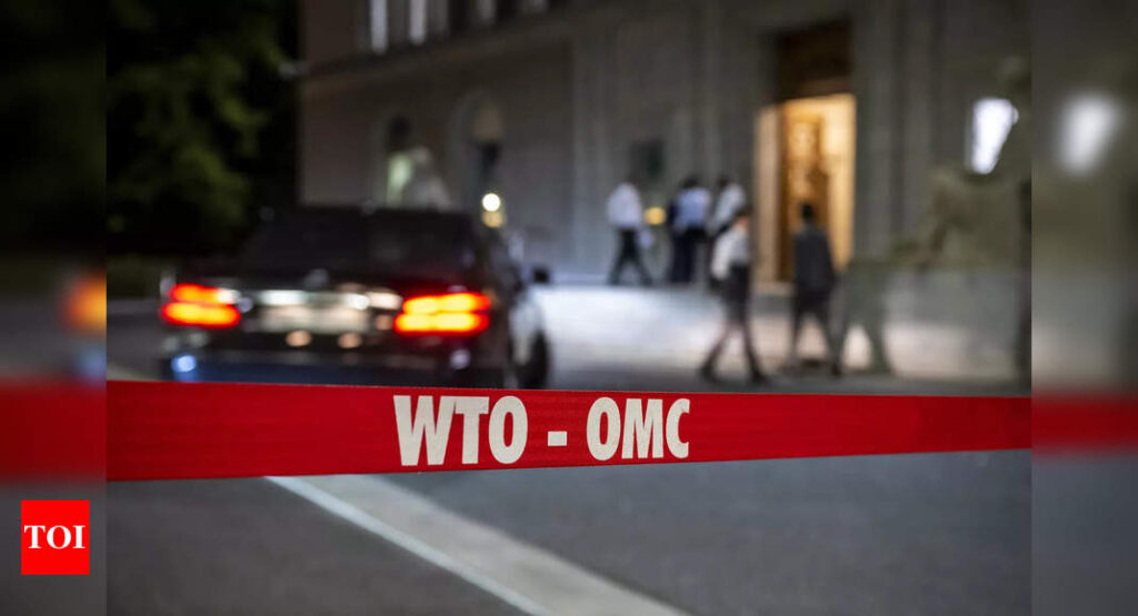 WTO agrees deals on fishing subsidies, food security, Covid vaccines - Times of India