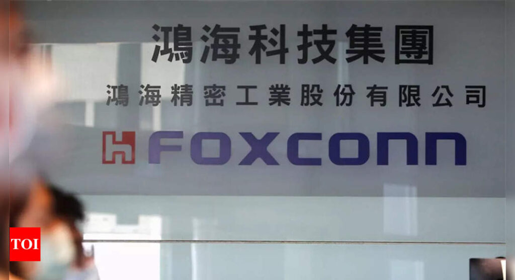 Welcome Foxconn's plans for expanding electronics manufacturing capacity in India: PM Modi - Times of India