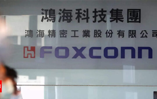 Welcome Foxconn's plans for expanding electronics manufacturing capacity in India: PM Modi - Times of India