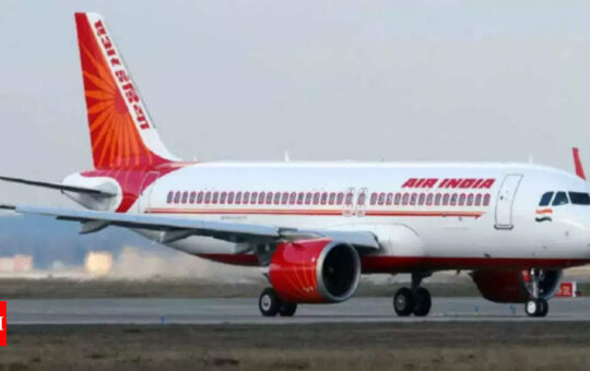 air india: Air India fined Rs 10 lakh for not paying off flyers denied boarding - Times of India