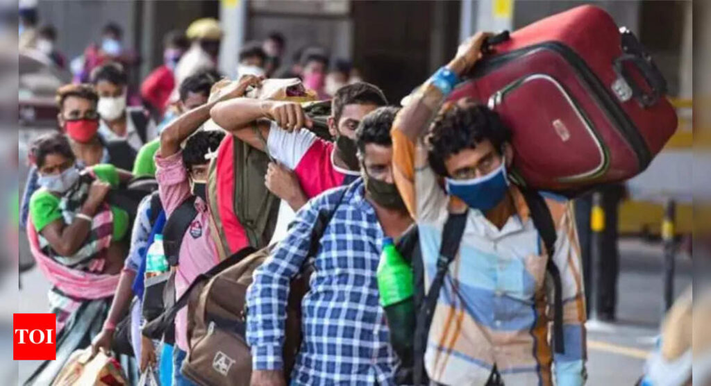 plfs: ‘Majority of migrants moved within same state in 2020-21’: PLFS - Times of India
