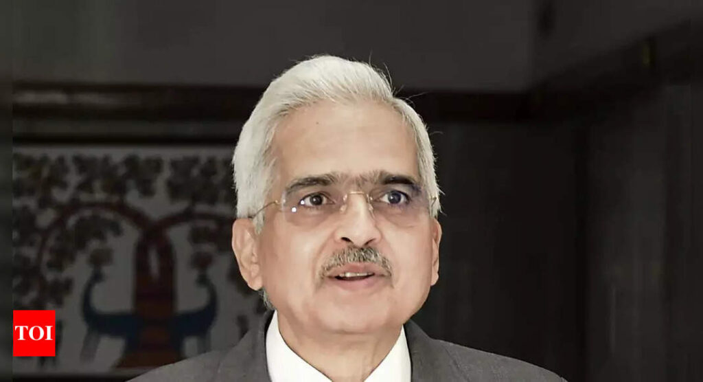 rbi: After Covid, RBI looking at new sources of data: Governor Shaktikanta Das - Times of India