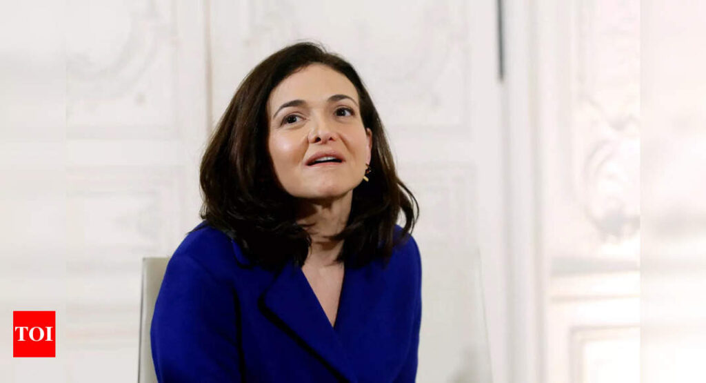 sheryl sandberg:  Meta Platforms operations chief Sheryl Sandberg to leave after 14 years - Times of India