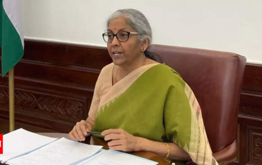sitharaman: Improve on professionalism, reduce expenditure: Nirmala Sitharaman to PSEs - Times of India