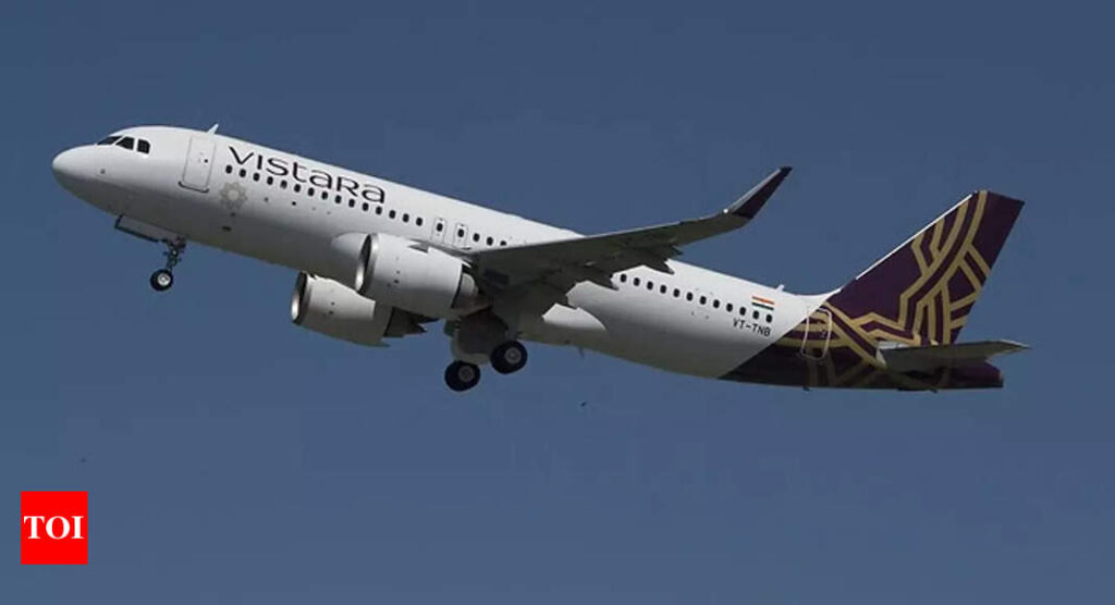 vistara:  Vistara fined 10L for violating landing norms, ‘risking lives’ - Times of India