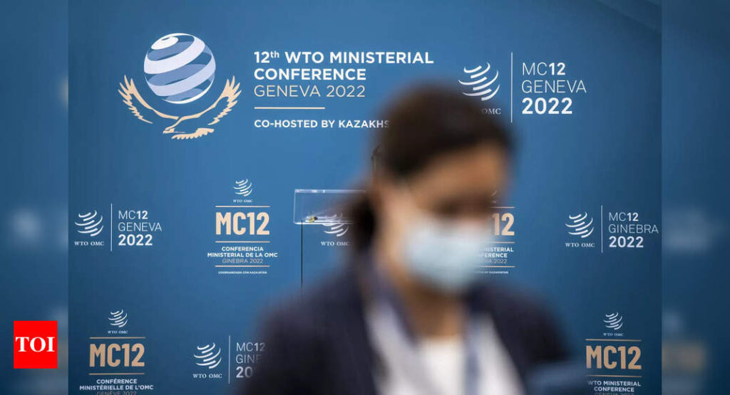 wto: WTO seeks solution, may see some trade-offs in play - Times of India
