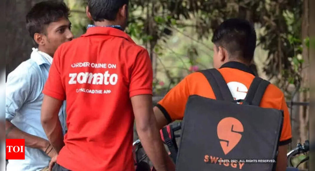 zomato: Govt asks Swiggy, Zomato and others to submit plans in 15 days for improving complaint redressal - Times of India