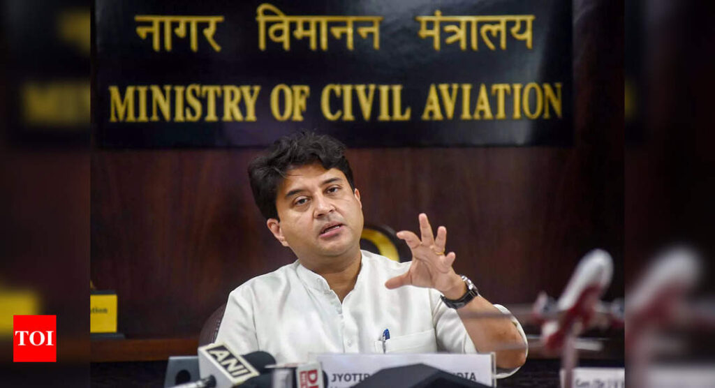 478 technical snags reported by Indian airlines in last one year: Scindia - Times of India