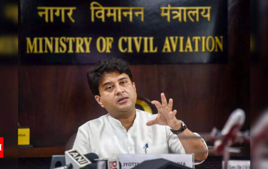 478 technical snags reported by Indian airlines in last one year: Scindia - Times of India