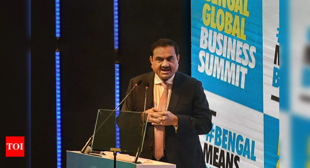 Adani confirms entry into telecom spectrum race; to use 5G spectrum for pvt network - Times of India