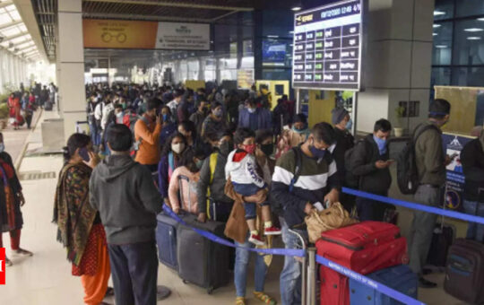 Airline News: Airlines can't charge extra fee for issuing boarding pass at check-in counters: Aviation ministry | India Business News - Times of India