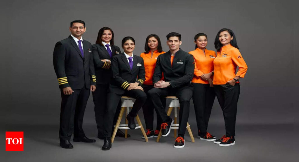 Akasa Air unveils its airline crew uniform - Times of India