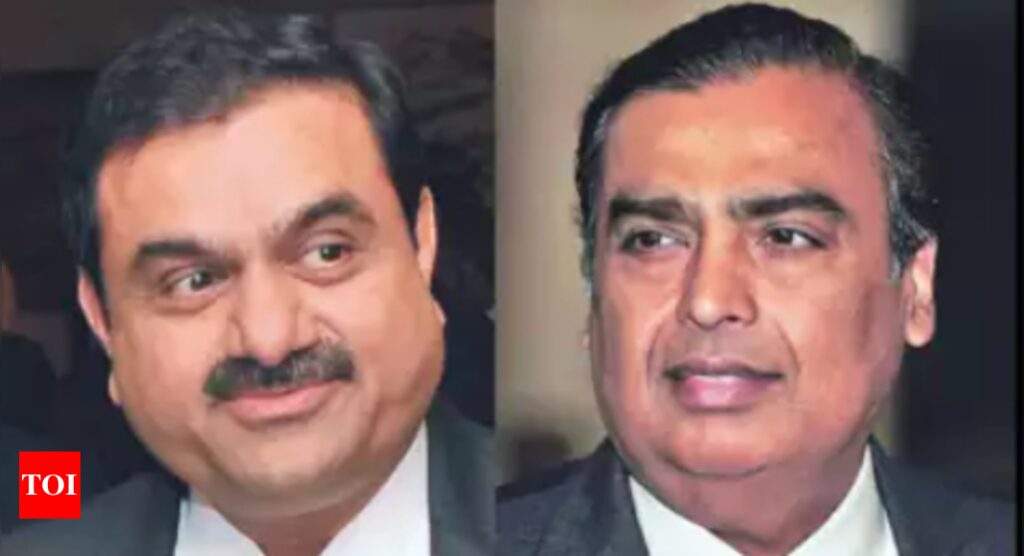 Ambani vs Adani at 5G auction but no direct market clash yet - Times of India