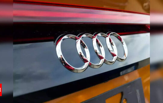 Audi joins Tesla, says cut duty on EVs - Times of India