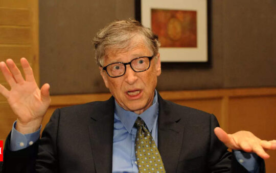 Bill Gates gives $20 billion to stem 'significant suffering' - Times of India