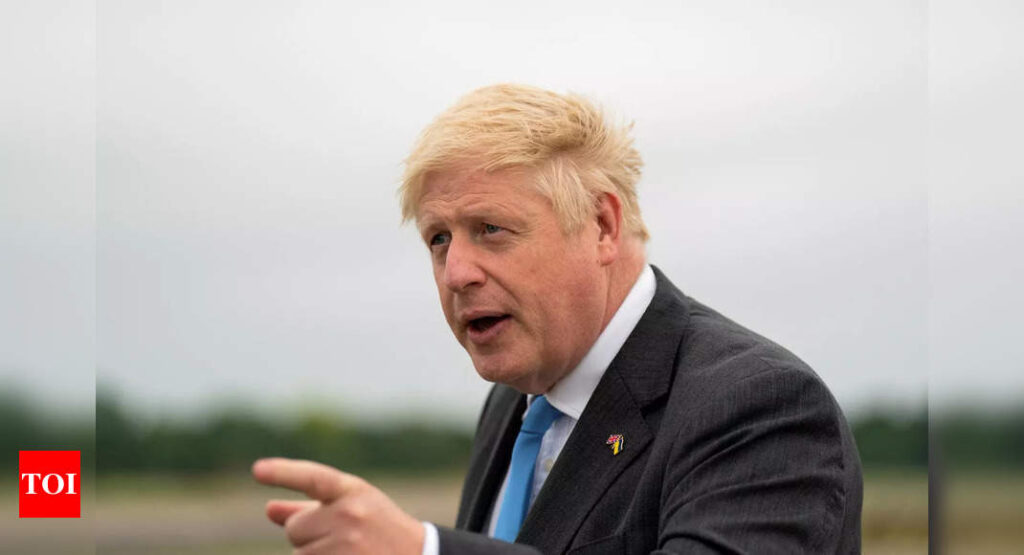 BoJo's resignation: No indication about its impact on India-UK FTA talks - Times of India