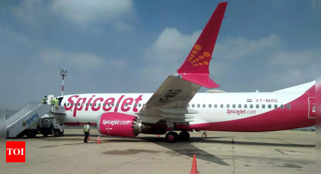 DGCA orders SpiceJet to operate 50% of approved flights for 8 weeks - Times of India